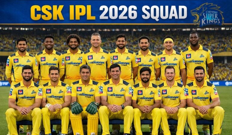 Chennai Super Kings | CSK IPL 2026 Squad & Overview