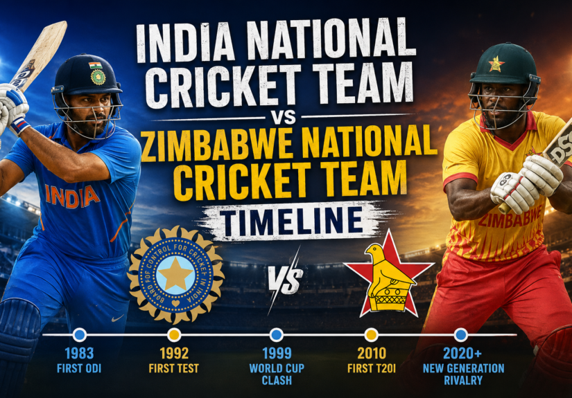 India National Cricket Team vs Zimbabwe National Cricket Team Timeline