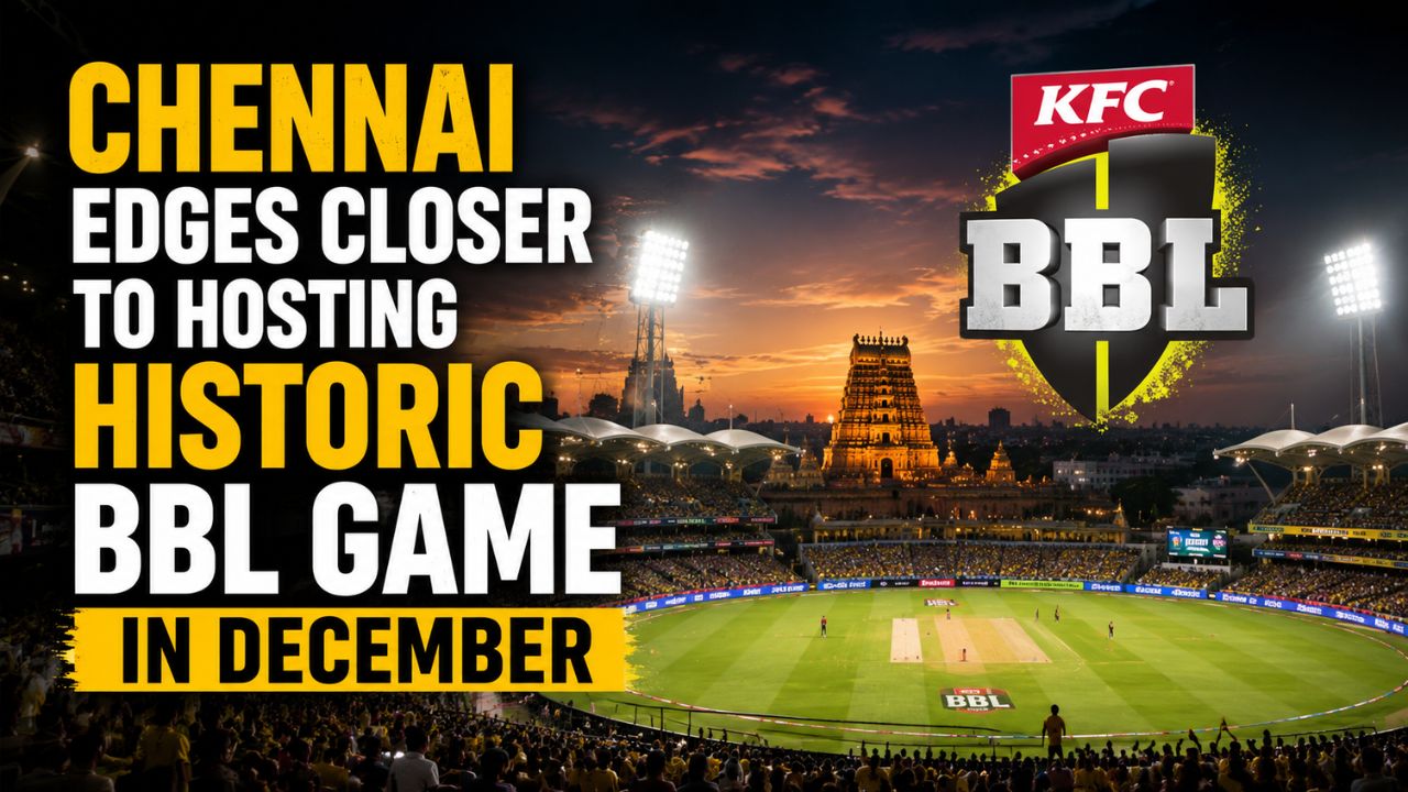 Chennai Edges Closer to Hosting Historic BBL Game in December