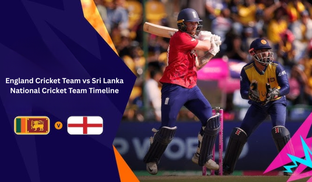 England Cricket Team vs Sri Lanka National Cricket Team Timeline