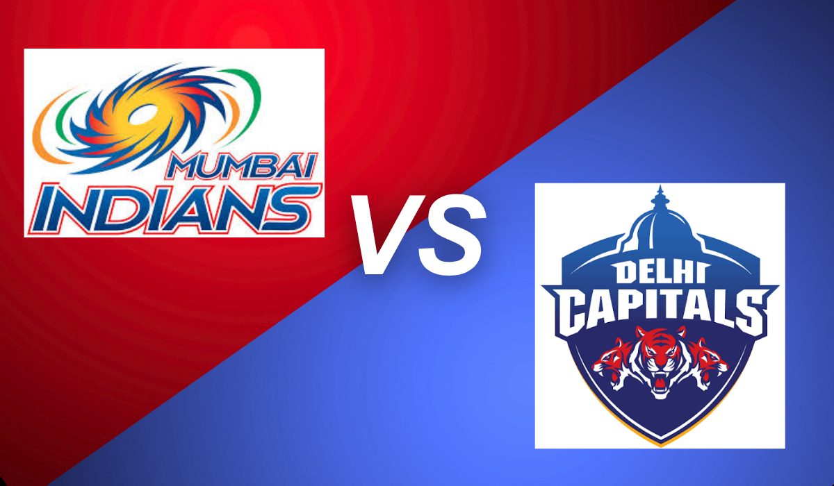 Mumbai Indians vs Delhi Capitals Standings