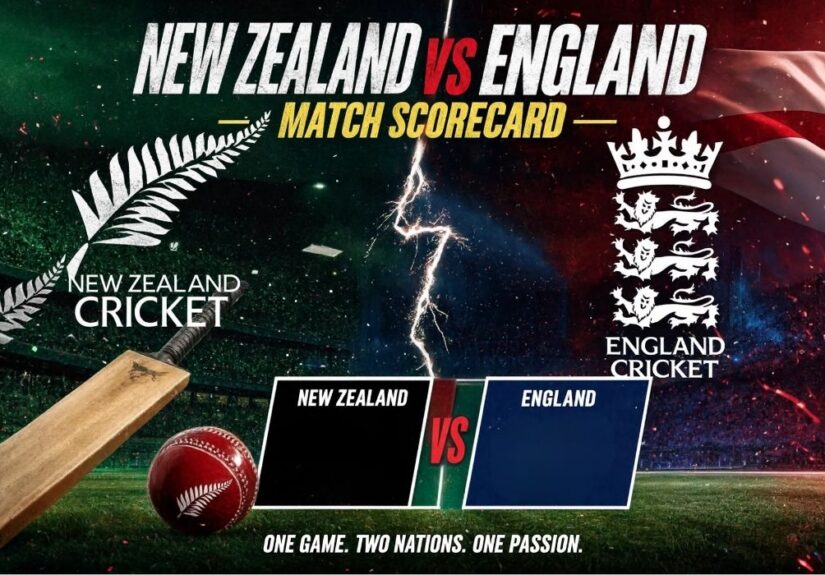 New Zealand National Cricket Team vs England Cricket Team Match Scorecard