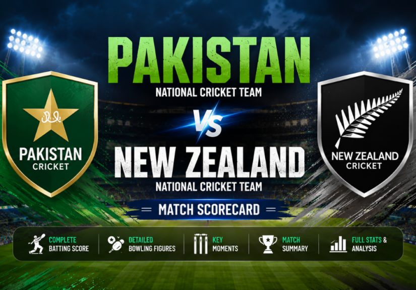 Pakistan National Cricket Team vs New Zealand National Cricket Team Match Scorecard