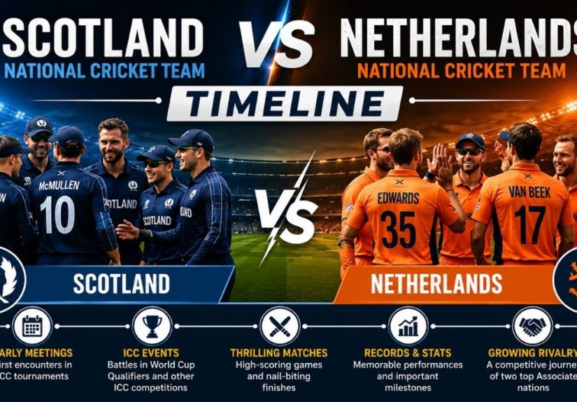 Scotland National Cricket Team vs Netherlands National Cricket Team Timeline