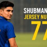Shubman Gill Jersey Number: Why Does the Indian Star Batter Wear Number 77?