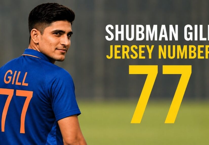Shubman Gill Jersey Number: Why Does the Indian Star Batter Wear Number 77?