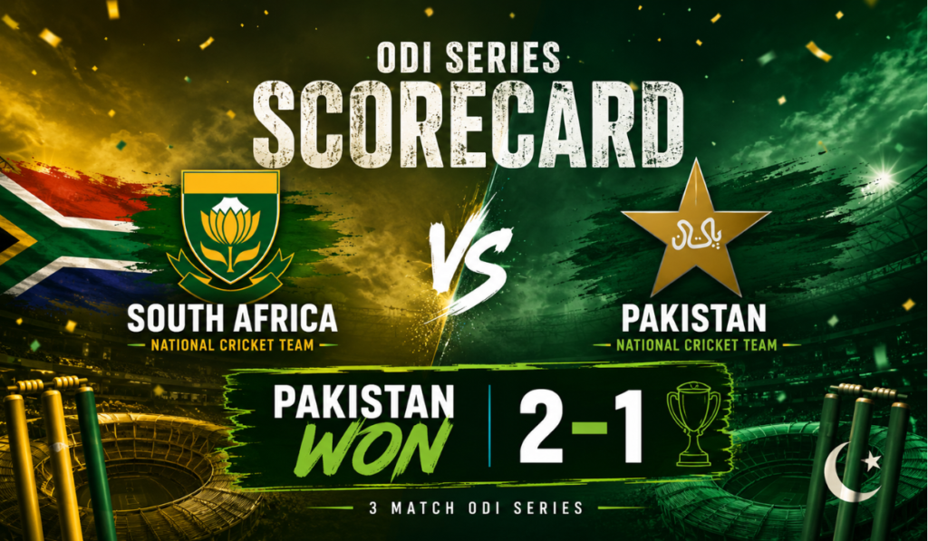 South Africa National Cricket Team vs Pakistan National Cricket Team Match Scorecard