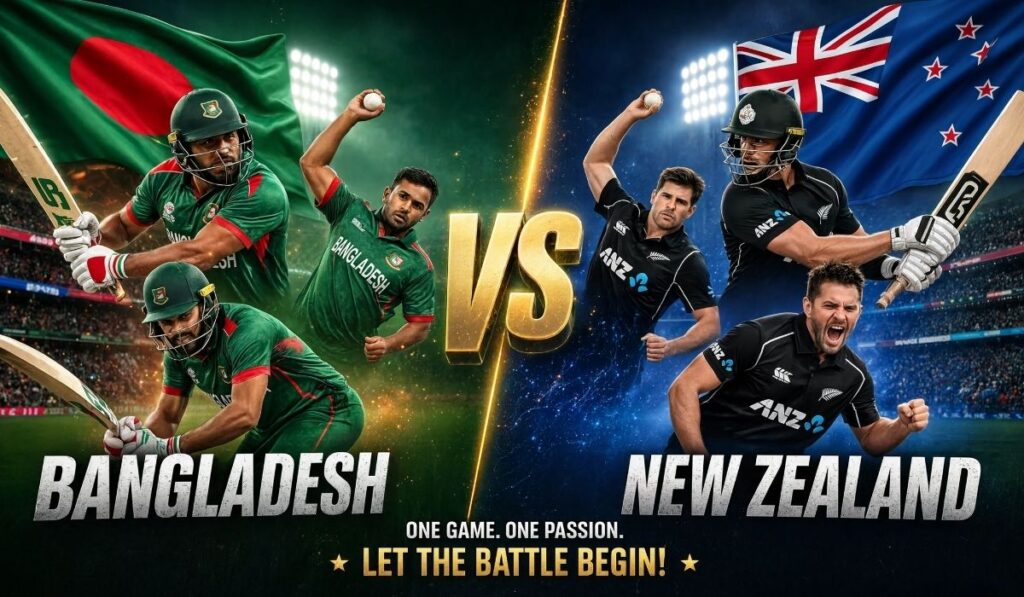 Bangladesh National Cricket Team vs New Zealand National Cricket Team Match Scorecard
