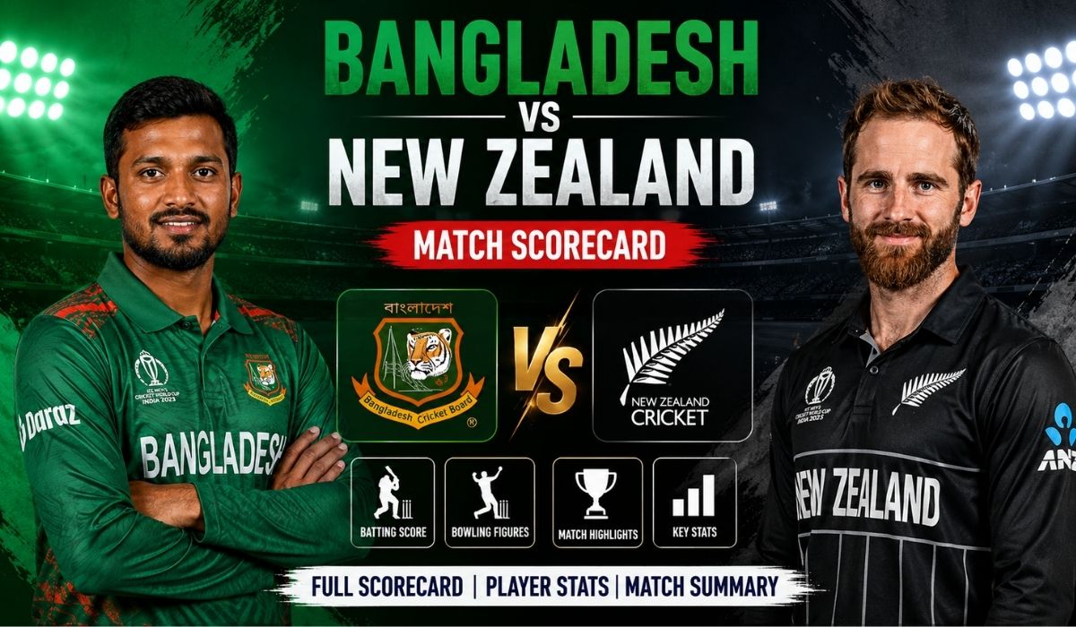 Bangladesh National Cricket Team vs New Zealand National Cricket Team Match Scorecard