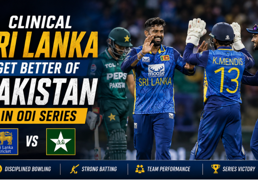 Clinical Sri Lanka get better of Pakistan in ODI series