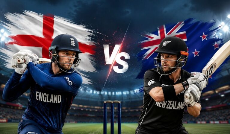 England Cricket Team vs New Zealand National Cricket Team Match Scorecard