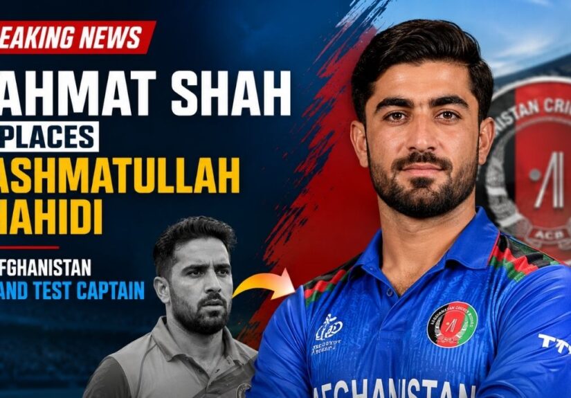 Rahmat Shah replaces Hashmatullah Shahidi as Afghanistan ODI and Test captain