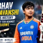 Vaibhav Sooryavanshi scripts history in first T20I against Zimbabwe