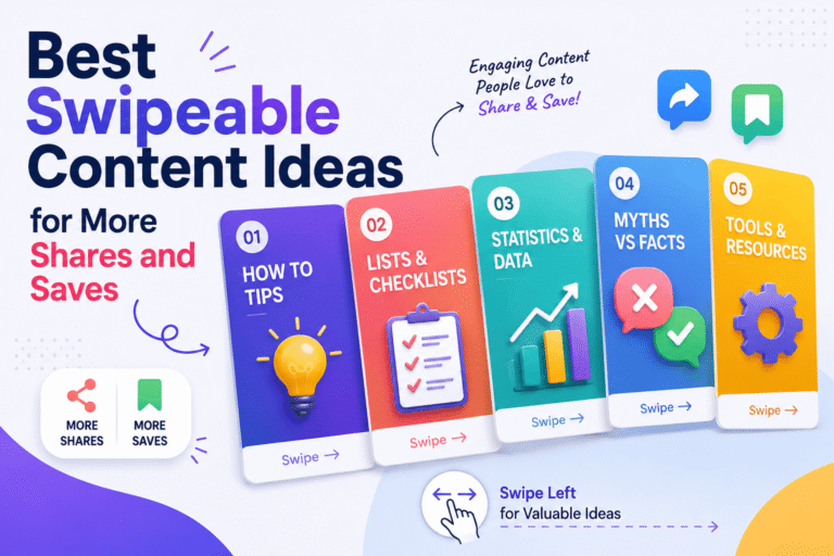 Best Swipeable Content Ideas