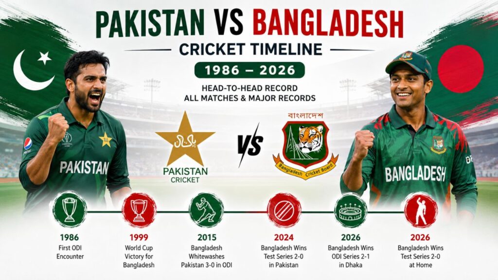 Pakistan National Cricket Team vs Bangladesh National Cricket Team Timeline: 2011–2020