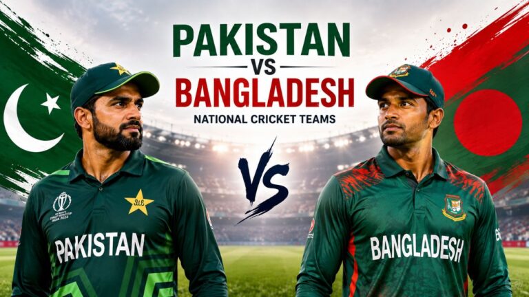 Pakistan National Cricket Team vs Bangladesh National Cricket Team Timeline