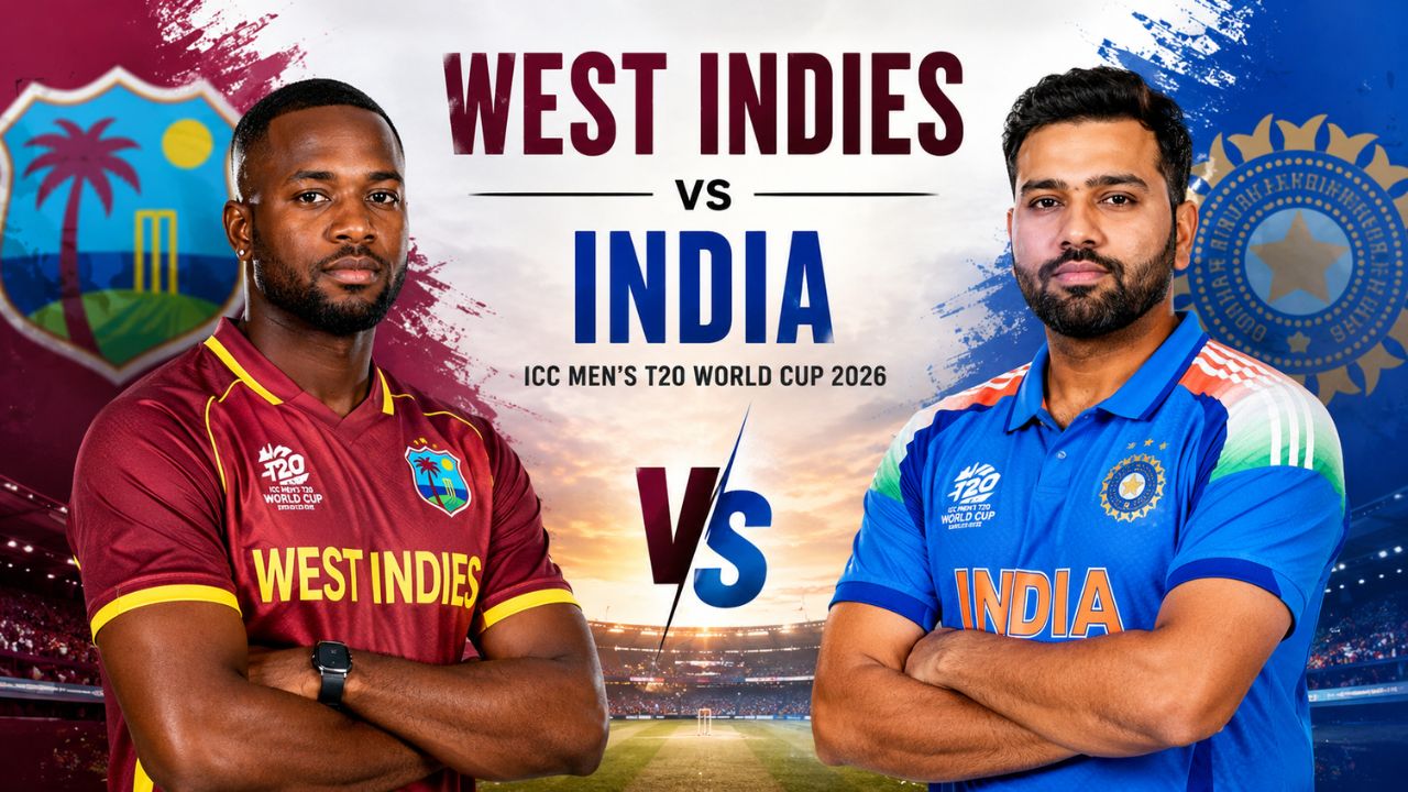 West Indies Cricket Team vs India National Cricket Team Match Scorecard