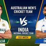 Australian Men’s Cricket Team vs India National Cricket Team Match Scorecard