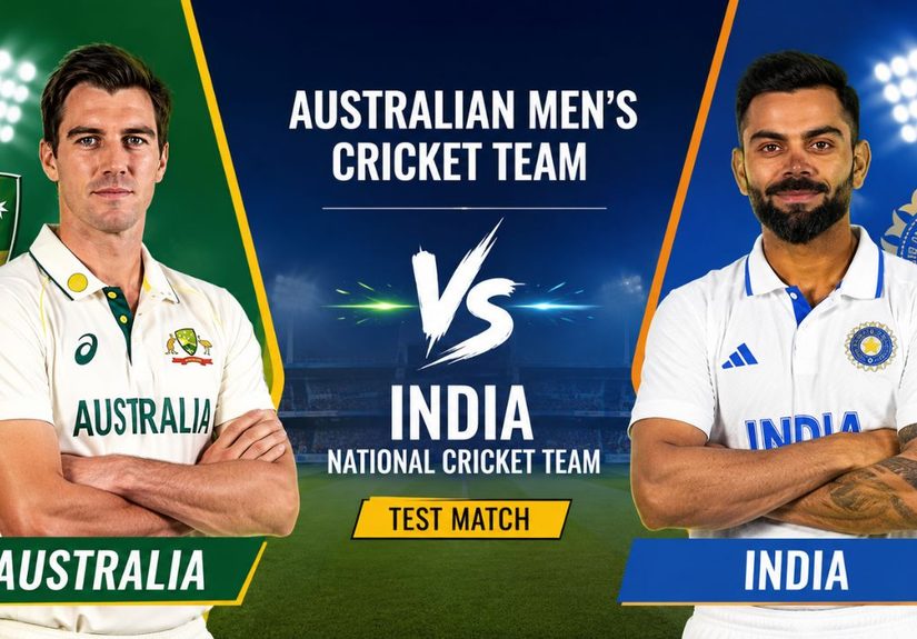 Australian Men’s Cricket Team vs India National Cricket Team Match Scorecard