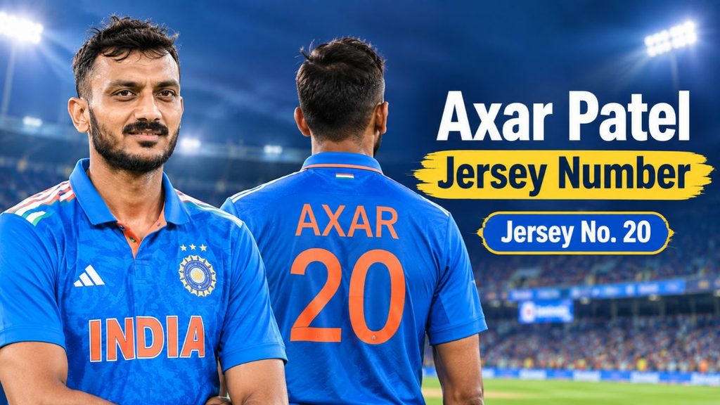 Axar Patel Jersey Number – 20