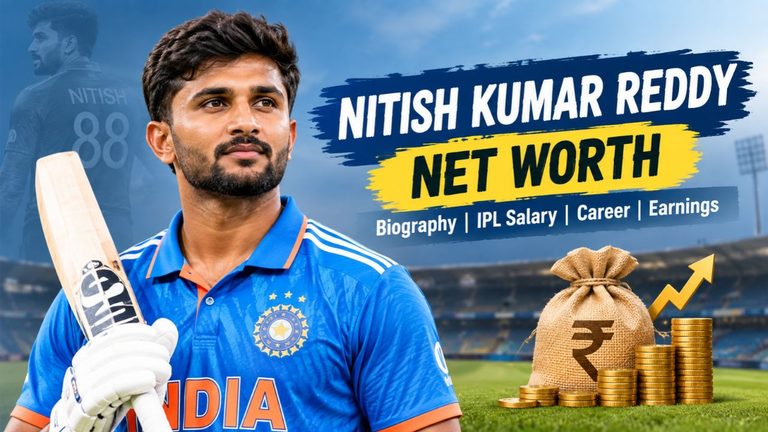 Nitish Kumar Reddy Net Worth 2026