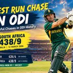Highest Run Chase in ODI 2026