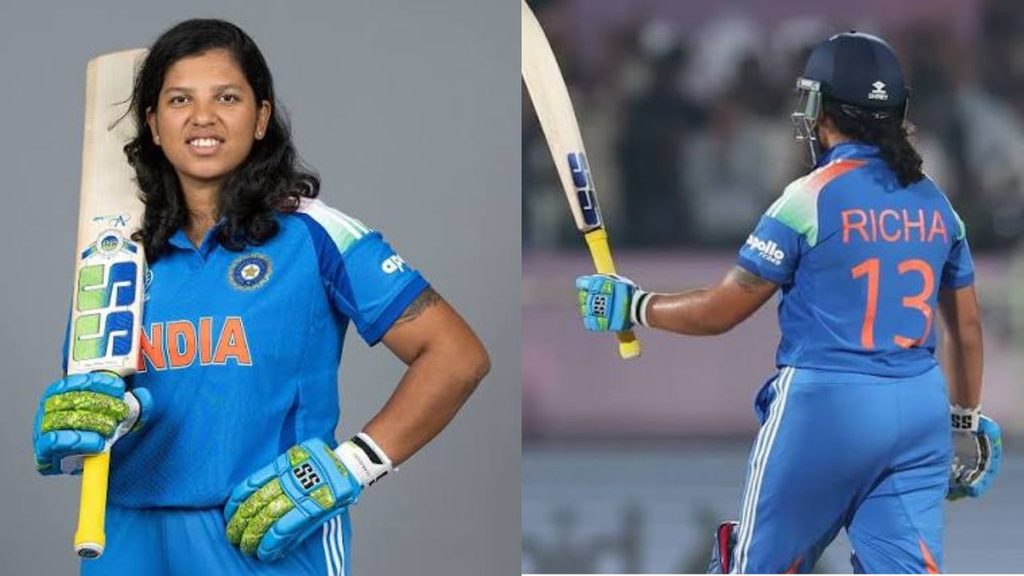 Richa Ghosh Jersey Number