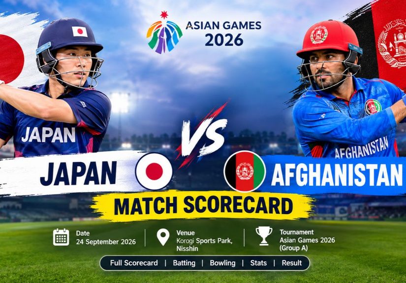 Japan vs Afghanistan Match Scorecard 2026