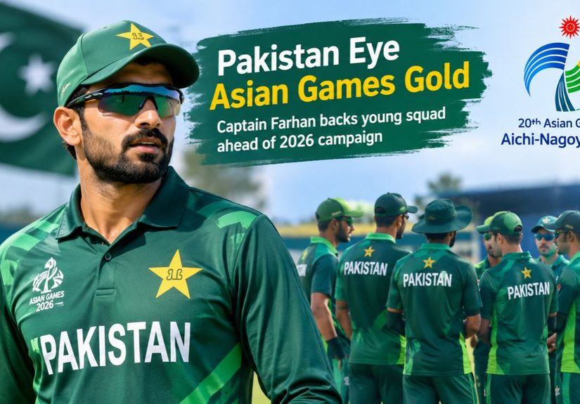 Captain Farhan Confident as Pakistan Prepare for Asian Games 2026