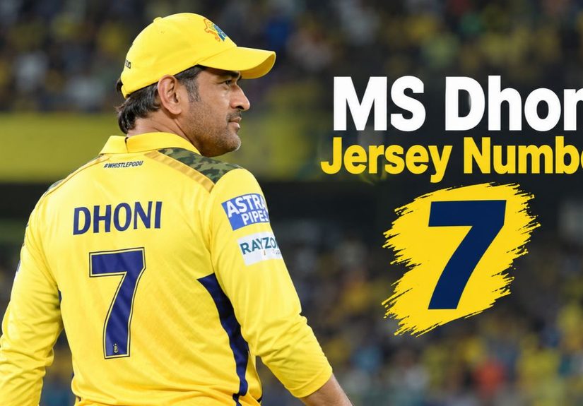 Dhoni Jersey Number